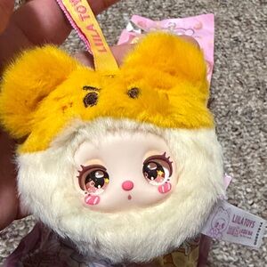 Lilia Toys Orange Tiger Keychain